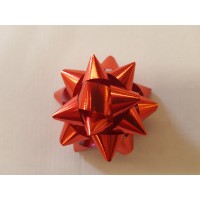 Large Gift Bows - Prismatic Red